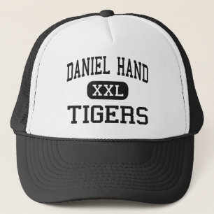 Daniel-Hand - Tiger - hoch - Madison Connecticut Truckerkappe