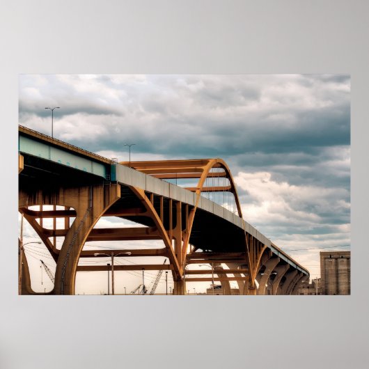 Daniel Hoan Memorial Bridge Poster (Vorne)