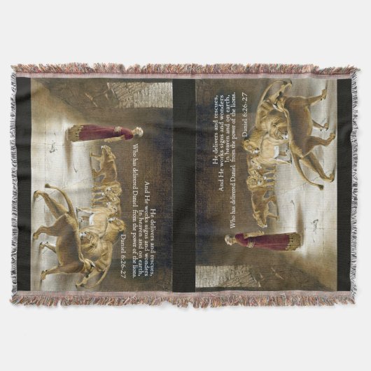 Daniel im die Höhlen-BibelScripture des Löwes Decke (Vorderseite)
