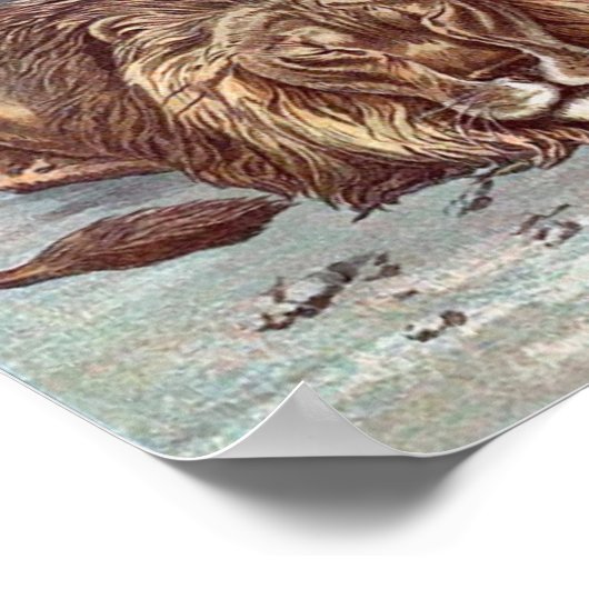 Daniel im Lions Den Poster (Ecke)