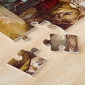 Daniel im Löwe ` s Höhle Puzzlespiel-Entwurf 2 Puzzle (Seite)