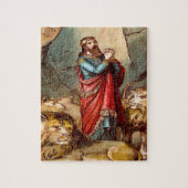 Daniel im Löwe ` s Höhle Puzzlespiel-Entwurf 2 Puzzle (Vertikal)