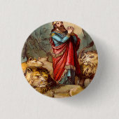 Daniel im Löwe ` s Höhlenknopf 2 Button (Vorderseite)