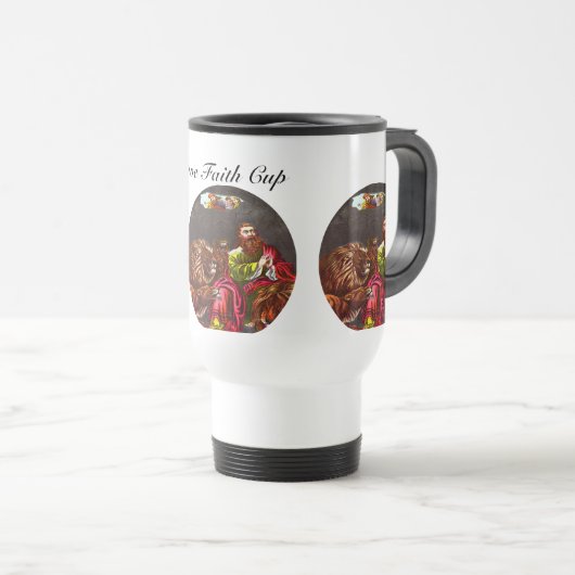 Daniel im Löwenbecher Reisebecher (VorderseiteRechts)