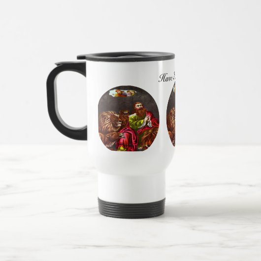 Daniel im Löwenbecher Reisebecher (Links)