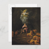 Daniel in den Den Lions Postkarte (Vorne/Hinten)