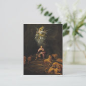 Daniel in den Den Lions Postkarte (Stehend Vorderseite)