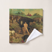 Daniel in den Lions' Den Badhandtuch Set (Waschlappen)