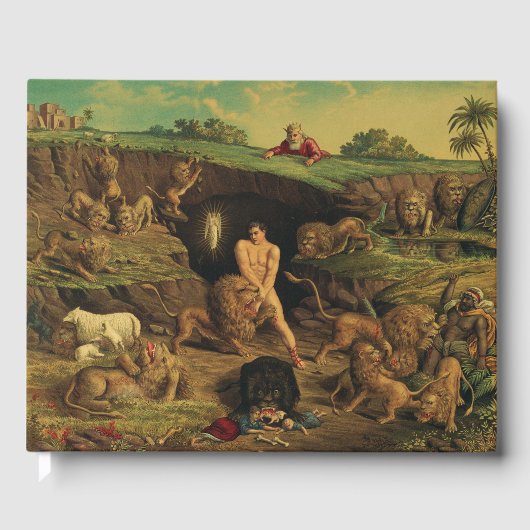 Daniel in den Lions' Den Gästebuch (Vorderseite)