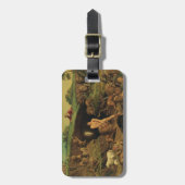 Daniel in den Lions' Den Gepäckanhänger (Vorderseite vertikal)