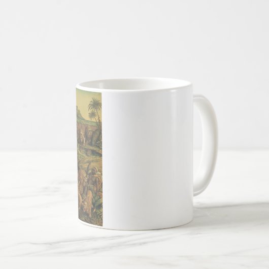 Daniel in den Lions' Den Kaffeetasse (VorderseiteRechts)