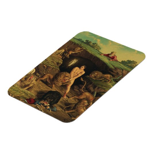 Daniel in den Lions' Den Magnet (Linke Seite)