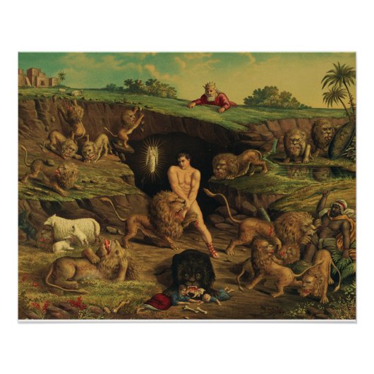 Daniel in den Lions' Den Poster (Vorderseite)