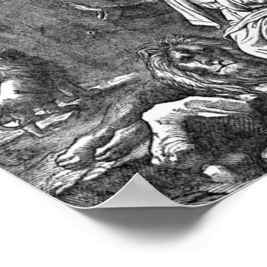 Daniel in den Lions' Den Poster (Ecke)