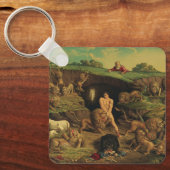 Daniel in den Lions' Den Schlüsselanhänger (Vorderseite)