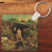 Daniel in den Lions' Den Schlüsselanhänger (Rückseite)