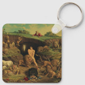 Daniel in den Lions' Den Schlüsselanhänger (Rückseite)