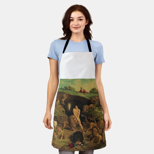 Daniel in den Lions' Den Schürze (Getragen)