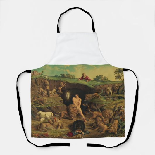 Daniel in den Lions' Den Schürze (Vorderseite)