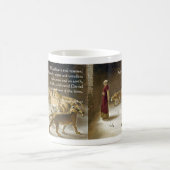 Daniel in der die Höhlen-Bibel-Kunst-Schrift des Kaffeetasse (Mittel)