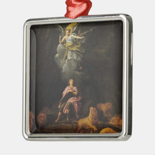 Daniel in der Höhle der Löwen Silbernes Ornament (Links)