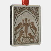 Daniel in der Höhle der Löwen Silbernes Ornament (Rechts)