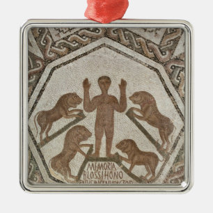 Daniel in der Höhle der Löwen Silbernes Ornament