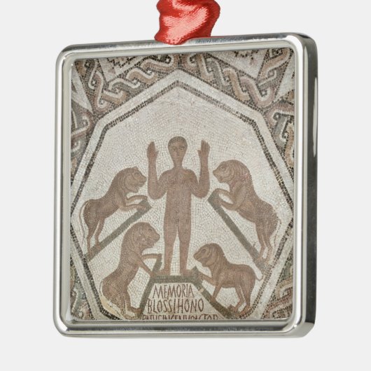 Daniel in der Höhle der Löwen Silbernes Ornament (Links)