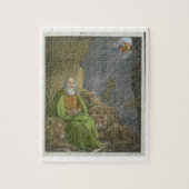 Daniel in der Höhle der Löwen, von einer Bibel Puzzle (Vertikal)