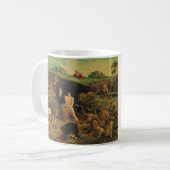 Daniel in der Löwengrube Kaffeetasse (Vorderseite Links)