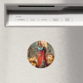 Daniel in der Löwengrube Magnet (In Situ (Geschirrspüler))