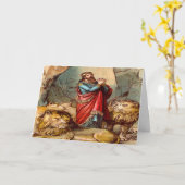 Daniel in der Löwengrußkarte 2 Karte (Gelbe Blume)