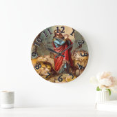 Daniel in der Löwenuhr Große Wanduhr (Zuhause)