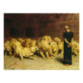 Daniel in Lions' Den von Briton Riviere Fotodruck (Vorne)