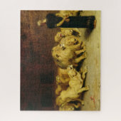Daniel in Lions' Den von Briton Riviere Puzzle (Vertikal)
