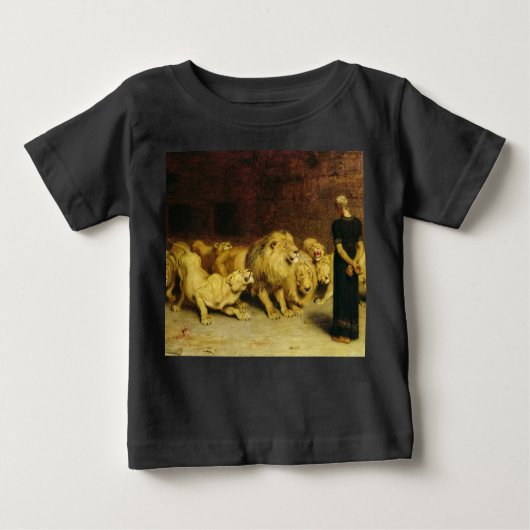 Daniel in the Lions' Den, 1872 by Briton Riviere Baby T-shirt (Vorderseite)