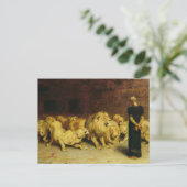 Daniel in the Lions' Den, 1872 von Briton Riviere Einladungspostkarte (Stehend Vorderseite)