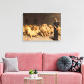 Daniel in the Lions Den 1872 von Briton Riviere Leinwanddruck (Insitu (Wohnzimmer))