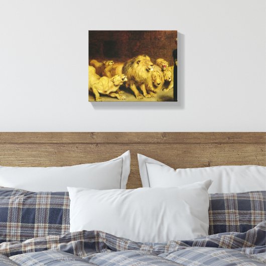 Daniel in the Lions' Den, 1872 von Briton Riviere Leinwanddruck (Insitu (Schlafzimmer))