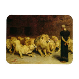 Daniel in the Lions' Den, 1872 von Briton Riviere Magnet