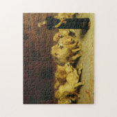 Daniel in the Lions' Den, 1872 von Briton Riviere Puzzle (Vertikal)