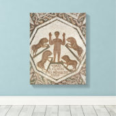 Daniel in the Lions' Den 2 Leinwanddruck (Insitu (Holzboden))