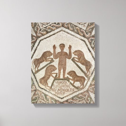 Daniel in the Lions' Den 2 Leinwanddruck (Vorderseite)