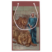 Daniel in the Lion's Den Kleine Geschenktüte (Rückseite)