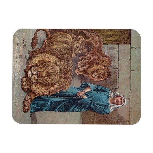 Daniel in the Lion's Den Magnet (Horizontal)