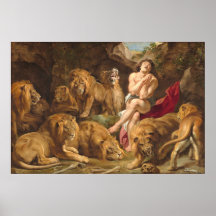 Daniel in the Lions' Den - Rubens Fine Art
