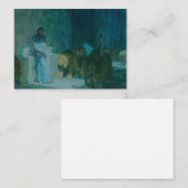 Daniel in the Lions' Den von Henry Ossawa Tanner Mitteilungskarte (Vorne/Hinten)