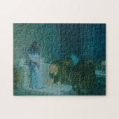 Daniel in the Lions' Den von Henry Ossawa Tanner Puzzle (Horizontal)