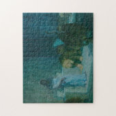 Daniel in the Lions' Den von Henry Ossawa Tanner Puzzle (Vertikal)