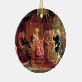 Daniel interpretiert Nebuchadnezzars ersten Traum Keramik Ornament (Rechts)